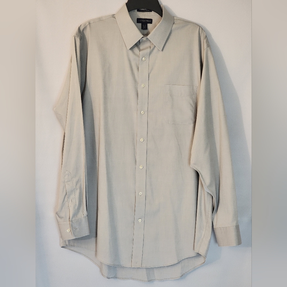 Land's End Men's Dress Shirt Size 17-36